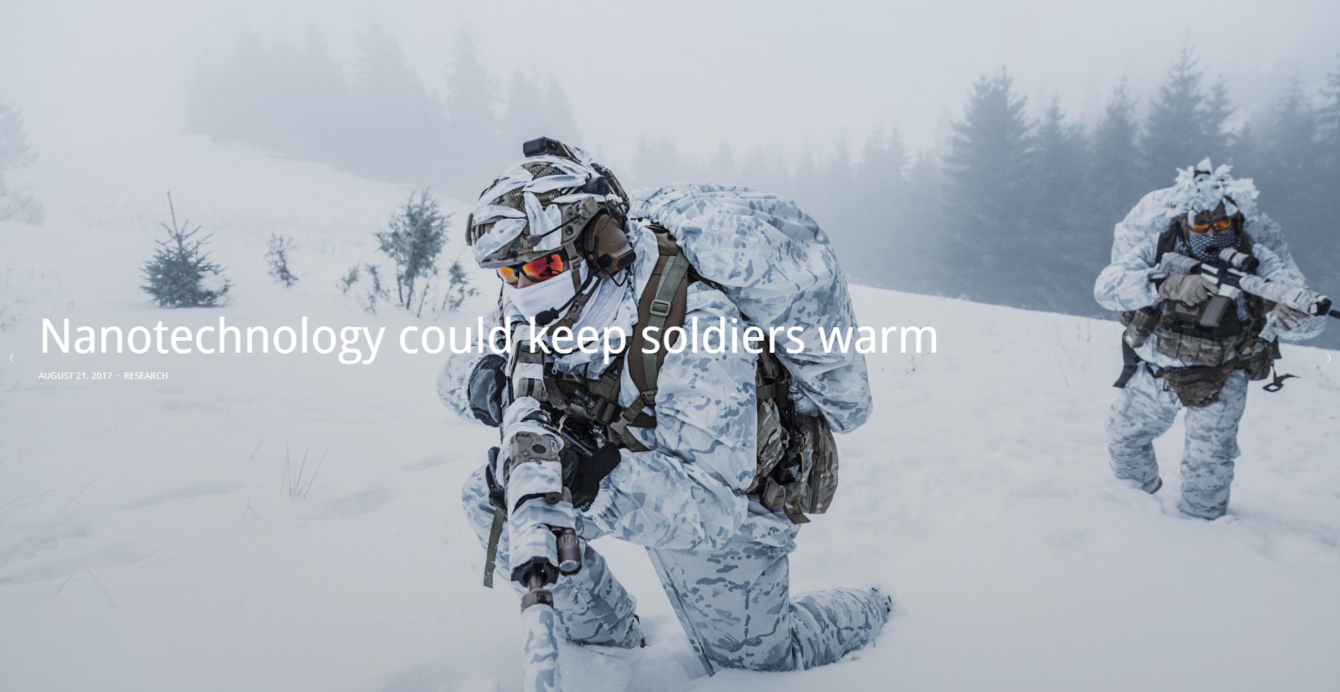 nanosilver keep your warm