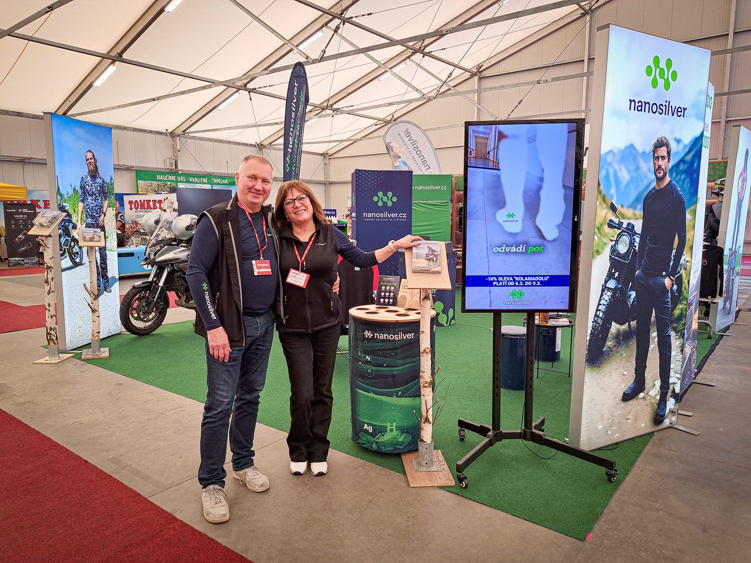 Motosalon a stanek nanosilver