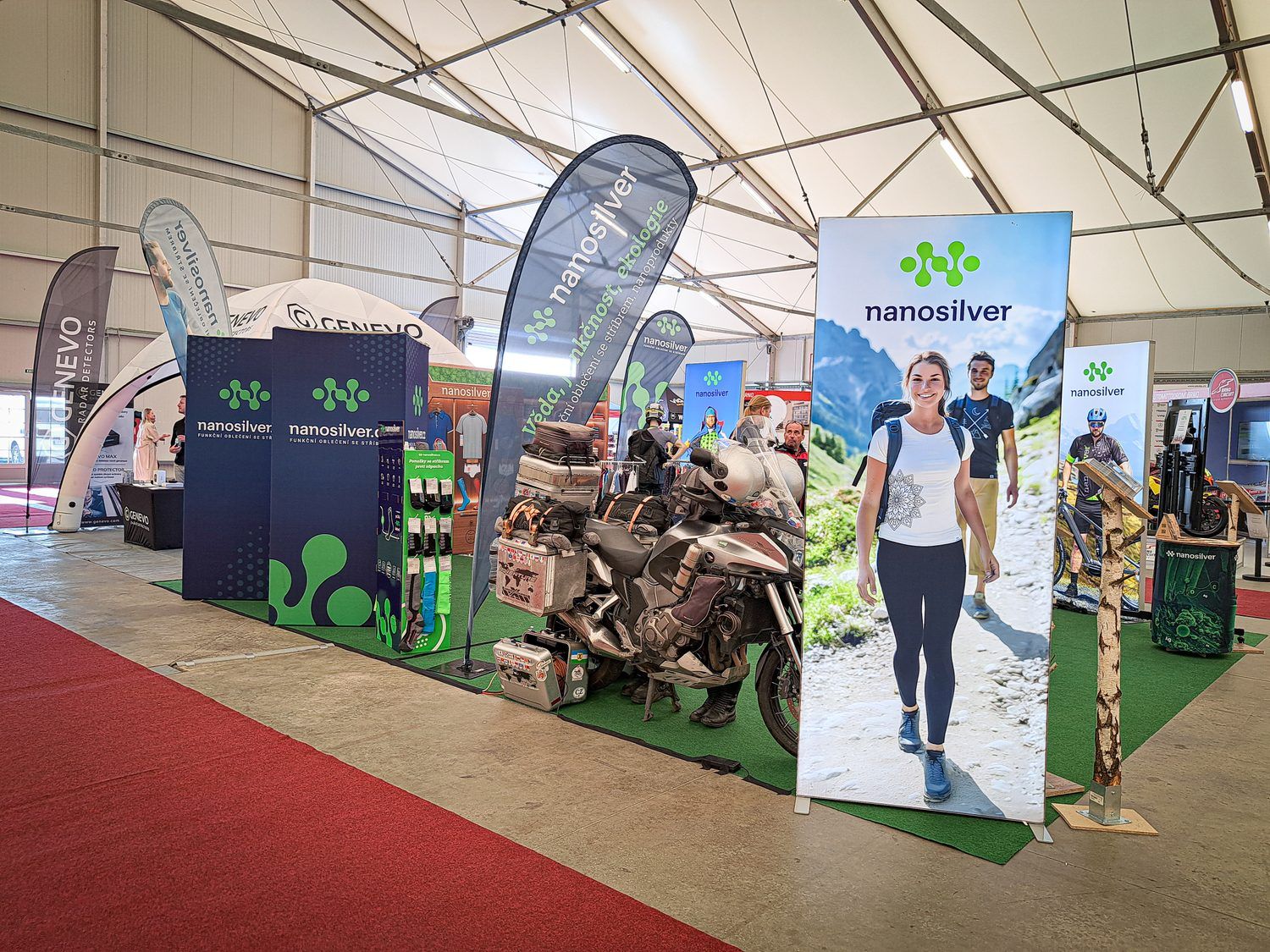 nanosilver na veletrhu Motosalon 2026